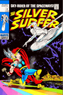 Silver Surfer Thor GIF