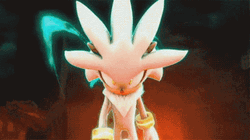 Silver The Hedgehog Serious Look GIF