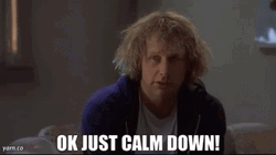 Simmer Down Now Dumb And Dumber Just Calm GIF
