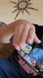 Simmer Down Now Hand Gesture GIF