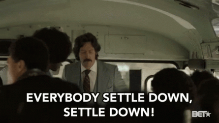 Simmer Down Now Paul Rudd Settle Down GIF