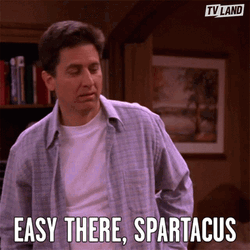 Simmer Down Now Ray Romano Spartacus GIF
