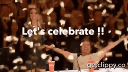 Simon Cowell Celebrate Meme GIF