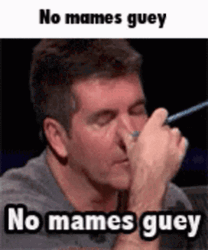 Simon Cowell Frustrated No Mames Guey GIF