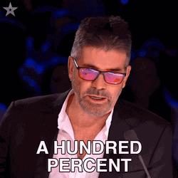 Simon Cowell It's A Yes 100 Percent GIF