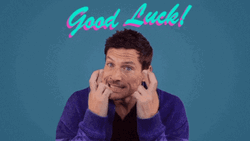Simon Rex Good Luck Meme GIF