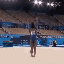 Simone Biles Gymnastics Spin Routine Olympics