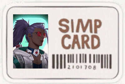 Simp Card Man With Glasses GIF