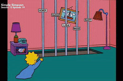 Simple Simpson Bart Lisa Maggie GIF