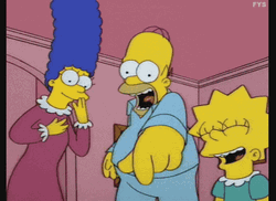 Simpson Family Laughing Homer Meme GIF