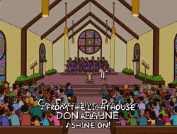 Simpson Family The Lighthouse Shine On GIF