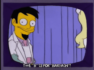 Simpsons Character Holding Clipboard Saying Hi Everybody GIF