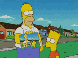 Simpsons Father & Son Pictures