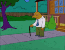 Simpsons Football Painful Shot