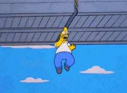 Simpsons Homer Head Stuck