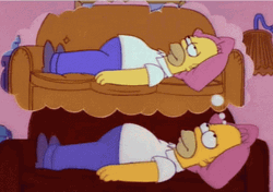 Simpsons Lazy Homer