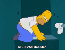 Simpsons Oh Thank You God GIF