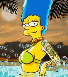 Simpsons Sexy Marge GIF
