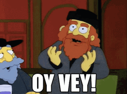 Simpsons Shame Oy Vey GIF