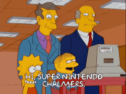 Simpsons Super Nintendo Chalmers GIF