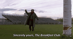 Sincerely Yours The Breakfast Club GIF