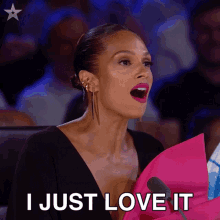 Singer Alesha Dixon I Just Love It  GIF
