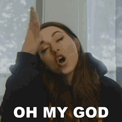 Singer Ashland Singing The Part Oh My God GIF
