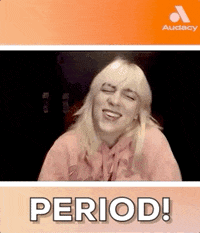 Singer Superstar Billy Eillish Period GIF