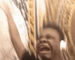 Singing Crying Boy With Fist Up Singing GIF