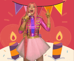 Singing Feliz Cumpleaños  GIF