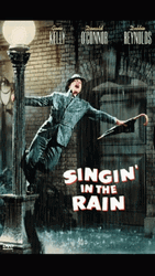 Singing In The Rain Poster GIF
