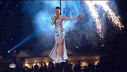 Singing Kattie Perry Fireworks Meme GIF