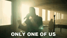 Singing Man Only One Of Us GIF