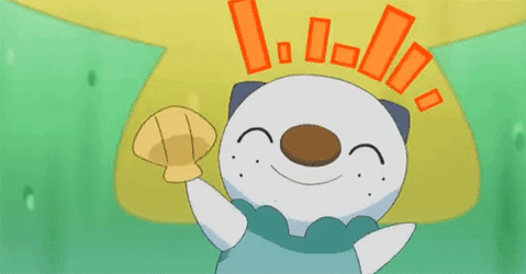 Singing Pokemon Oshawott  GIF