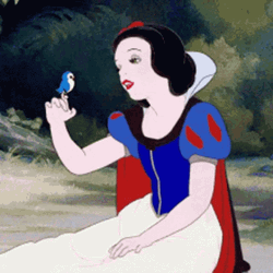 Singing Snow White GIF
