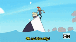 Sinking Boat Oh No Our Ship Steven Universe