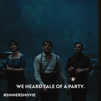 Sinners Movie Poster We Heard Tale GIF