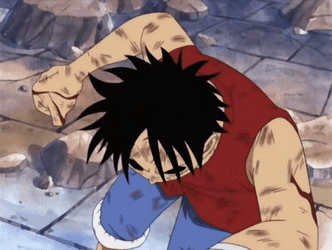 Sir Crocodile And Luffy Fighting GIF