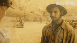 Sir Soldier Salutes World On Fire GIF