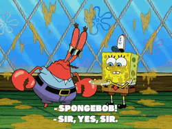 Sir Yes Sir Spongebob Greasy