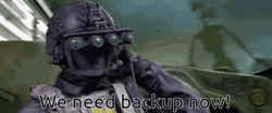 Siren Army Needing Backup GIF
