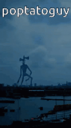 Siren Head Crumping Dance GIF