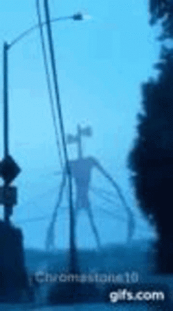 Siren Head Dancing On The City GIF
