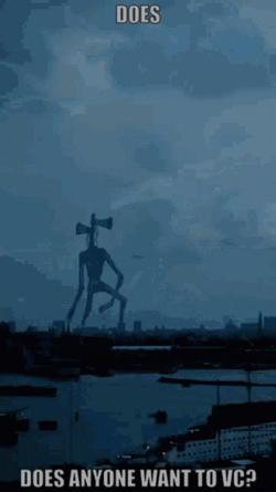 Siren Head Goes To Town While Dancing GIF