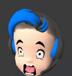 Siren Head Turning Head While Screaming GIF