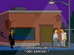 Siren Wailing Dog Barking Sound GIF
