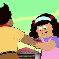 Sister Forcing Brother Wear Rakhi GIF