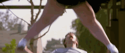 Sit On My Face Cheerleading Fail GIF
