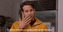 Sit On My Face Ryan Reynolds GIF