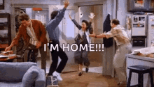 Sitcom Seinfeld Elaine Returning Home GIF